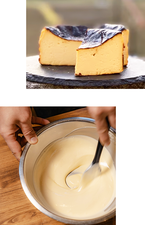 バスクチーズケーキ
